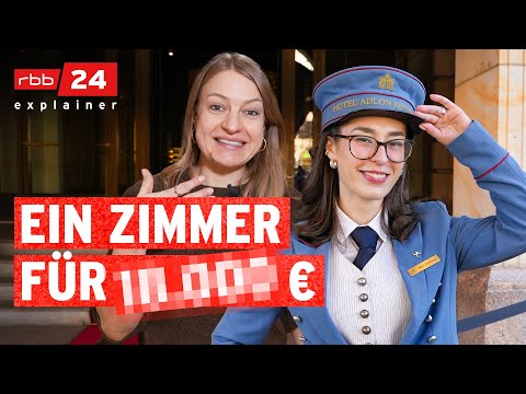 Azubi im Luxushotel: So läuft der Job im Adlon | rbb24 explainer