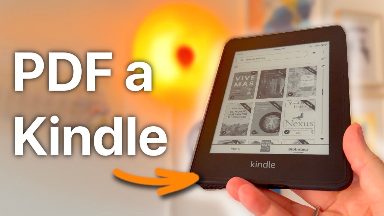 Cómo Pasar pdf a Kindle desde Cualquier dispositivo 🔥