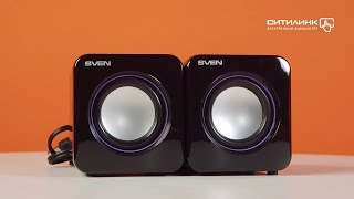 Колонки Sven 315, 2.0, черный - купить в Ситилинк | 576721