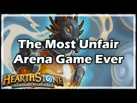 [Hearthstone] The Most Unfair Arena Game Ever