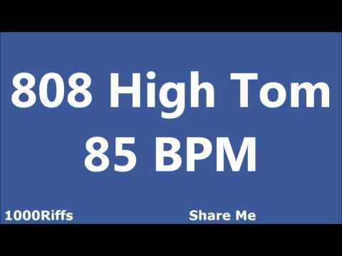 808 High Tom Metronome : 85 BPM : Beats Per Minute