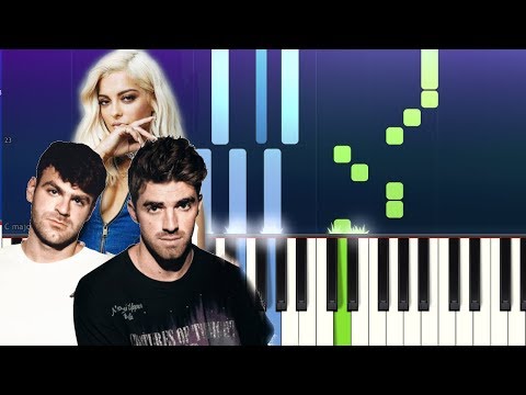 The Chainsmokers, Bebe Rexha - Call You Mine (Piano Tutorial)