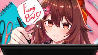 【初見さん大歓迎】愛情込めて名前呼び＆手書きサイン配信です♪【VTuber リア】