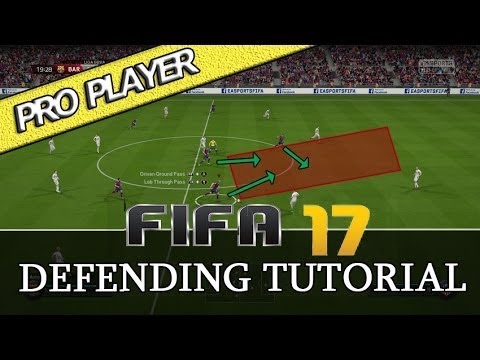 FIFA 17 (+18) "DEFENDING TRICK" - LIVE GAMEPLAY TUTORIAL - PRO TRICK