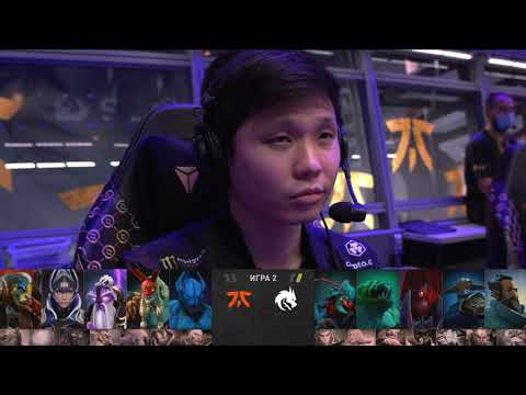 [RU] Team Spirit  - Fnatic - Dota 2 The International 2021 - Main Event  Day 2 - Game 2