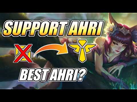 Support Ahri Is Best Ahri? Full Gameplay  - LegitKorea