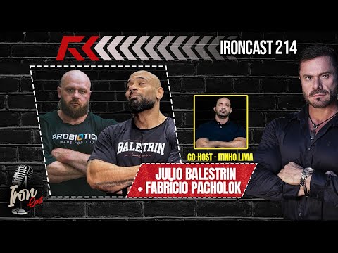 TUDO SOBRE A MUSCLE CONTEST - BALESTRIN + PACHOLOK CO-HOST: ITINHO LIMA - IRONCAST #214