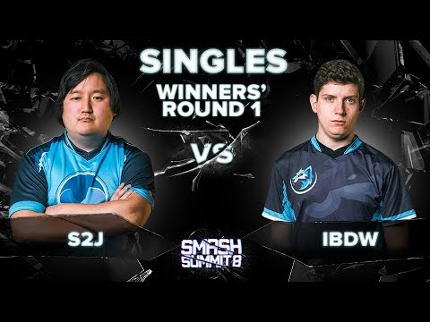 S2J vs iBDW - Melee Singles: Winners' Round 1 - Smash Summit 8 | Captain Falcon vs Fox