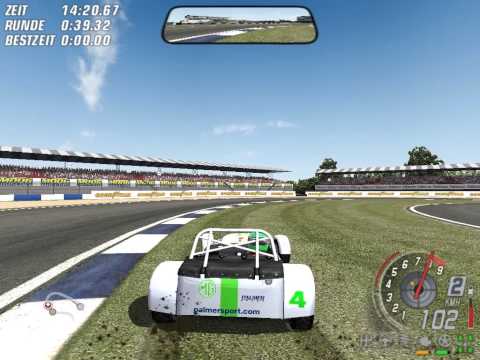 Let's Play DTM Race Driver 3 [HD] - #43 Palmer Caterham Challenge