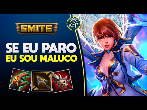 Eu não paro nunca! Toma crítico na cara! JING WEI ADC - ⚡ Smite BR Ranked Conquista