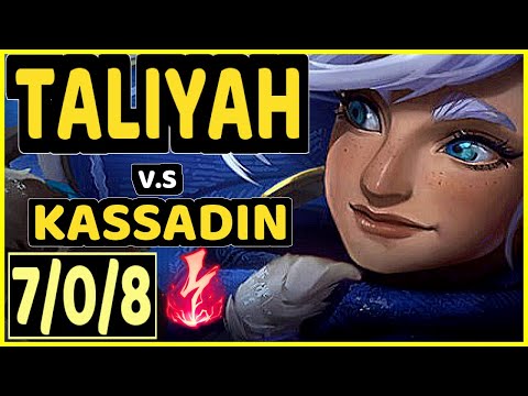 GREVTHAR (TALIYAH) vs KASSADIN - 7/0/8 KDA MID GAMEPLAY - BR Ranked GRANDMASTER