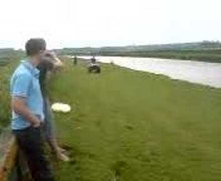 backflip into the river :D!