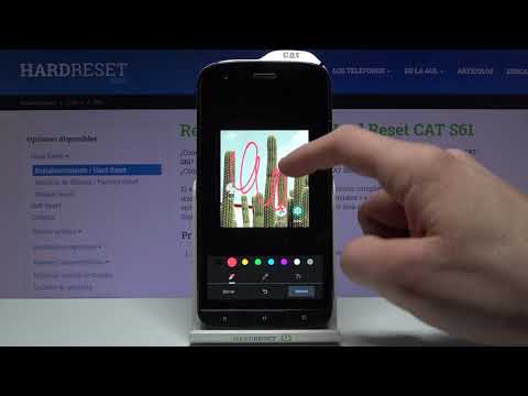 Cómo hacer una captura de pantalla en CAT S61 - tomar captura, capturar pantalla