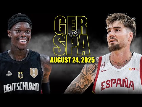 Spain vs Germany Full Game Highlights - August 24, 2025 | Eurobasket 2025
