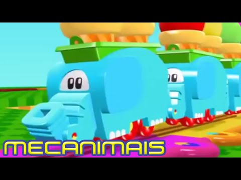 🐸 🤖 🇧🇷 Mecanimais Brasil Português 🐸 🤖 🇧🇷 O trem elefante 111 🐸 🤖 🇧🇷