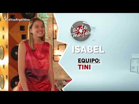¡Isabel Aladro, diez y ocho año y mucho talento! - #TeamTini - La Voz Argentina