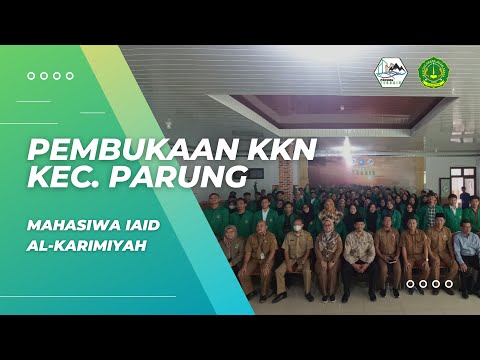 Pembukaan KKN Kecamatan Parung Kabupaten Bogor