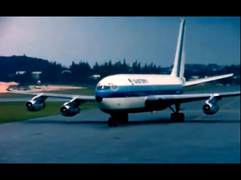 Eastern Airlines Early Jets: Boeing 720 White Body Hockey Stick