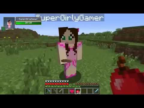 Minecraft FOXY LOVE CHALLENGE GAMES LUCKY BLOCK MOD MINI GAME 2