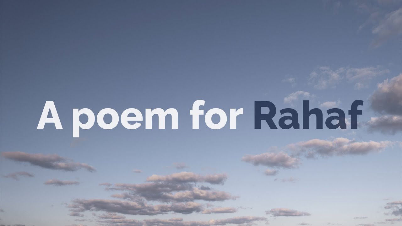 A poem for Rahaf
