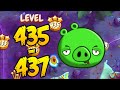 UNLOCK LEVEL 435 437 ANGRY BIRDS 2 HARD LEVEL MAP Pig City Ham Francisco