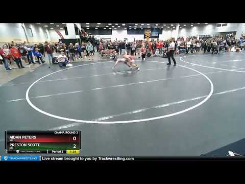 119 Lbs Champ. Round 2 - Preston Scott, OK Vs Aidan Peters, WI 52e4
