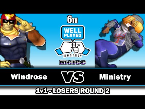 Well Played Monthly #6   Melee   1v1   Losers Round 2   Ministry vs Windrose