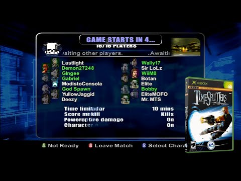 TimeSplitters: Future Perfect (Xbox) - Full 16 Player Online Multiplayer 2021