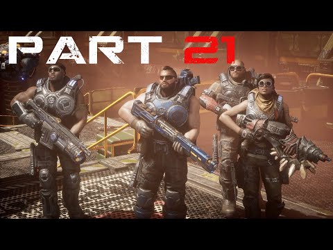 Gears 5 Gameplay Walkthrough Part 21 - Rush Hour (Gears Of War 5)