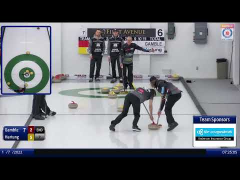 Kody Hartung vs. Ben Gamble - Draw 2 - SaskTel Curling Stadium SCT Players' Championship