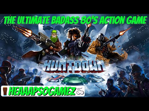 Huntdown 2022 PS4 PS5 Nintendo Switch Review
