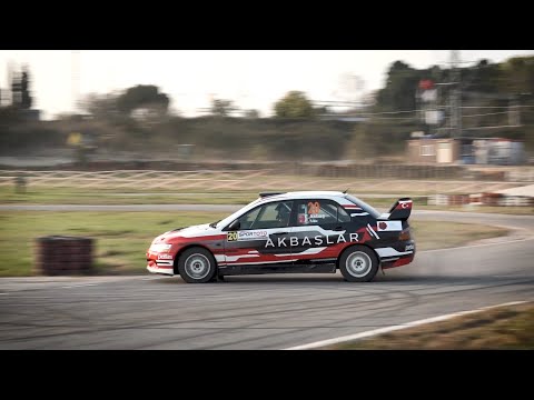 Erhan Akbaş | Mitsubishi Lancer Evo IX | 2019 Türkiye Rallikros Şampiyonası Finalleri