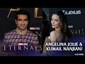 Angelina Jolie & Kumail Nanjiani On Connecting to Marvel Studios' Eternals