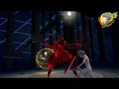 Persona 4 Golden (PC Version) - Margaret Boss Fight (Very Hard) | Solo