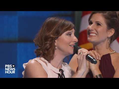 Broadway stars perform 'What the World Needs Now Is Love' at 2016 Democratic National Convention