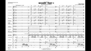 Wicked - Part 1 by Stephen Schwartz/arr. Richard L. Saucedo