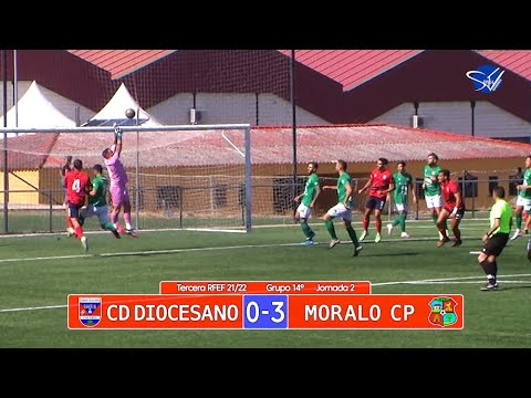 Resumen: CD Diocesano - Moralo CP (3ª RFEF Gr.XIV 21/22)