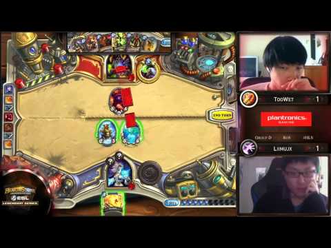 TooWet vs Liimujx | Redemption Tournament: Group D - Quarterfinal | ESL Hearthstone Legendary Series