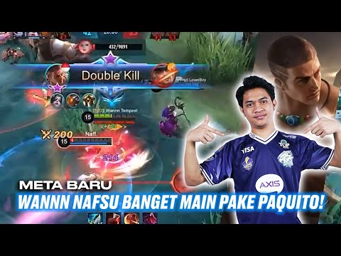 HYPER PAQUITO, HERO SAKIT DAN TEBEL! - MOBILE LEGENDS GAMEPLAY