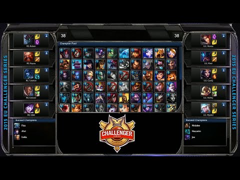 [no cast] Reason Gaming vs LowLandLions | Game 1 S5 EUCS Spring 2015 Week 4 Day 1 | RG vs LLL W4D1