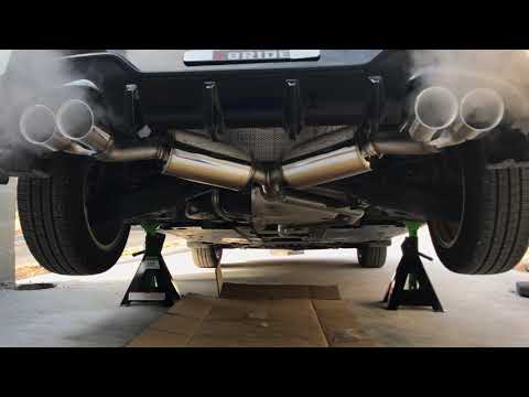 Corolla Hatchback Remark exhaust installed カローラスポーツ マフラー