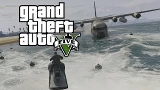 preview picture of video 'GTA 5 Online: SA Flight School City Landing'