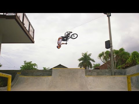 Daniel Wedemeijer Surfs Concrete on Bali