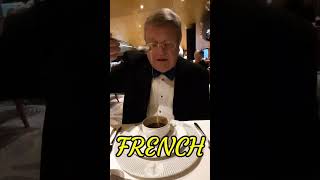 Je t'aime le French Onion Soup #foodie #cruise #shorts