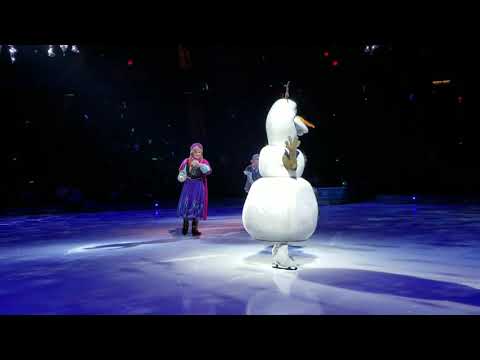 DISNEY ON ICE FROZEN 2019 FRONT ROW KRIST-OFF & ANNA