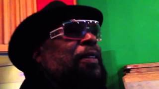 George Clinton visit to United Sounds Recording Studio