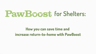 PawBoost For Shelters