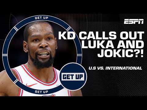 Was Kevin Durant RIGHT to call out Luka and Jokic's effort in the All-Star Game? 👀 | Get Up