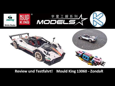 Mould King 13060 Zonda R Review und Testfahrt
