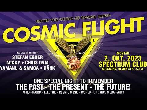 COSMIC FLIGHT LIVESET BY DJ HÄNK SPECTRUM AUGSBURG 2.10.2023